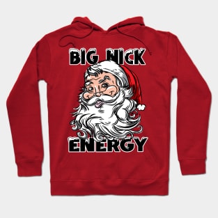 Big Nick Energy Retro Santa Hoodie